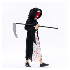 Kids Children Devil's Eye Death Cosplay Outfits Set Halloween Party Suit