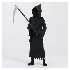 Kids Children's Death Cosplay Costume Outfits 3 Piece Set Halloween Carnival Suit