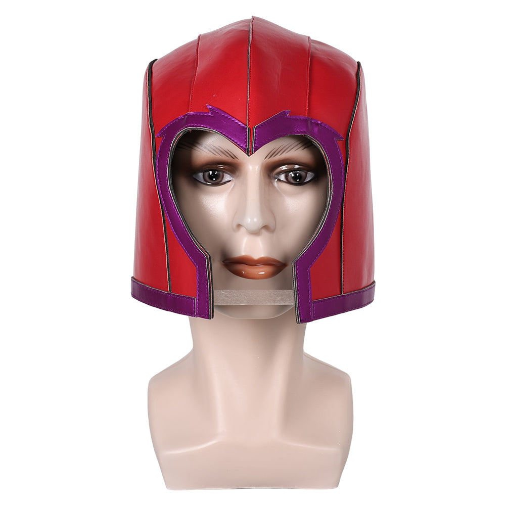 Magneto Cosplay Superhero Latex Masks Helmet Masquerade Halloween Party Costume Accessories Props