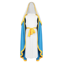 Medieval Renaissance Madonna The Virgin Mary Kids Children Cosplay Costume Outfits Halloween Carnival Suit