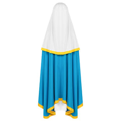 Medieval Renaissance Madonna The Virgin Mary Kids Children Cosplay Costume Outfits Halloween Carnival Suit