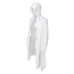 Medieval Retro Long Hooded Cardigan Shawl Cosplay Costume Outfits Halloween Carnival Suit