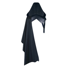 Medieval Stand UP Collar Tied Shawl With Hat Halloween Party Suit