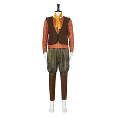 Movie Rumpelstiltskin Brown Cosplay Costume Outfits Halloween Carnival Suit