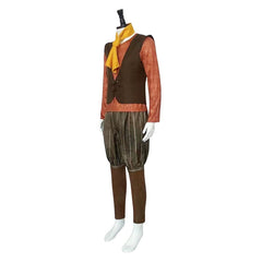 Movie Rumpelstiltskin Brown Cosplay Costume Outfits Halloween Carnival Suit