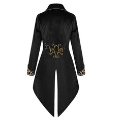 Retro Medieval Gothic Victorian Coat Cosplay Costume Outfits Halloween Carnival Suit