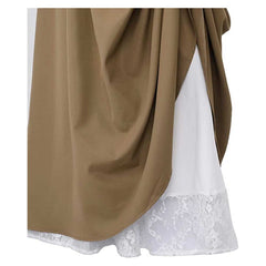 Retro Medieval Renaissance Victorian Lace Lining Women's Skirt Cosplay Outfits Halloween Party Suit