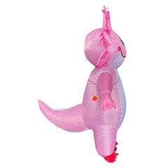 Salamander Pink Adult One Size Inflatable Clothes Jumpsuit Cosplay Costume Outfits Halloween Carnival Suit  ﻿