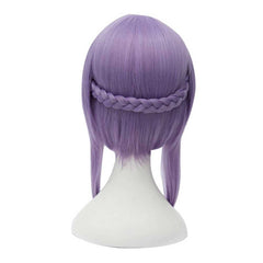 Seraph of the End Shinoa Hiiragi Cosplay Purple Wig Heat Resistant Synthetic Hair Carnival Halloween Party Props