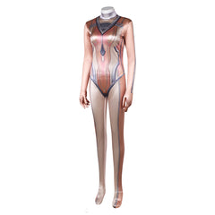 Stellar Blade Eve Women Sexy Printed Jumpmsuit Cosplay Costume Outfits Halloween Carnival Suit