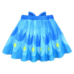 Trolls Band Together Poppy Kids Girls Blue 2 Piece Set Swimsuit Cosplay Costume Outfits Halloween Carnival Suit