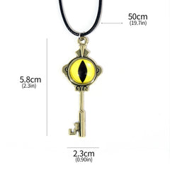 TV The Owl House Amity Cosplay Keychain Key Rings Mascot Birthday Xmas Gift Accessories