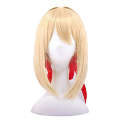 Violet Evergarden Violet Cosplay Yellow Wig Heat Resistant Synthetic Hair Carnival Halloween Party Props ﻿