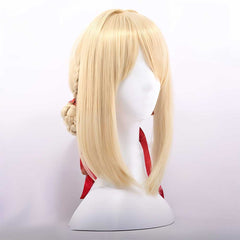 Violet Evergarden Violet Cosplay Yellow Wig Heat Resistant Synthetic Hair Carnival Halloween Party Props ﻿