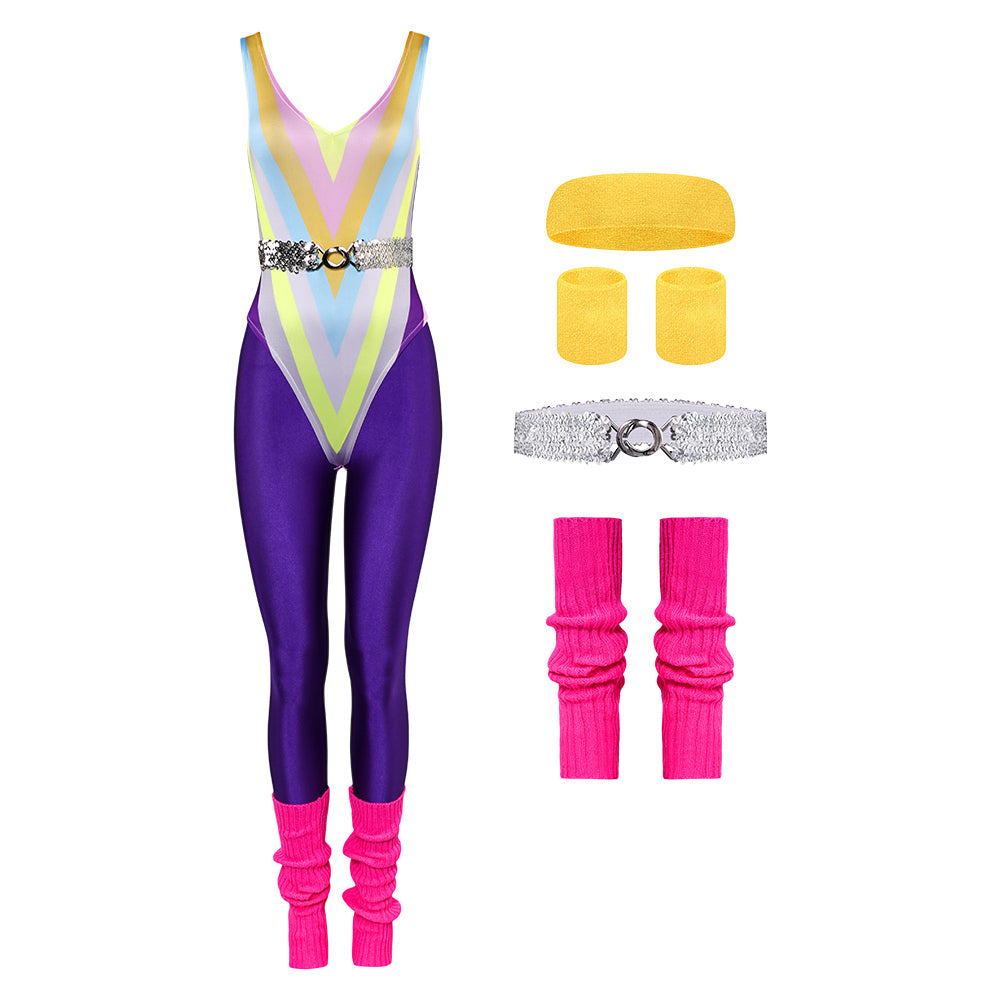 Purple Bodysuit Costume
