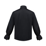 Middle Ages Renaissance Lace Collar Lace Sleeve Shirt Cosplay Costume Outfits Halloween Carnival Party Disguise Suit