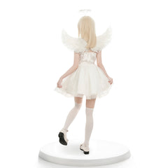 Halloween Angel Cosplay Costume Outfits Halloween Carnival Suit