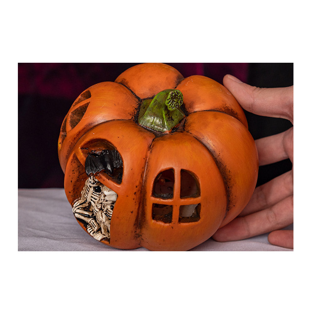 Halloween Pumpkin Lantern Decorative Lamp Festive Home Decor Ghost Festival Horror Scary Party Props Ornaments Decor