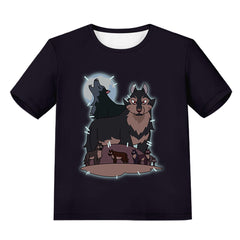 The Owl House Season 3 Hunter Kids Cosplay T-shirt Summer  Short Sleeve Shirt