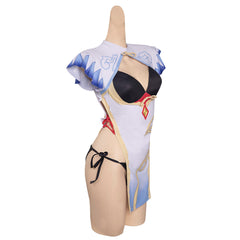Genshin Impact Ganyu Cosplay Costume Swimwear Outfits Halloween Carnival Party Suit
