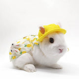 Cute Rabbit Guinea Pig Vest Harness Outdoor Leash Chinchilla Clothing Suit Small Pet Animal Clothes - INSWEAR