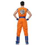 Adult Halloween Dragon Ball Costume Son Goku Suit Outfit Cosplay Costume Kung Fu Outfit - INSWEAR
