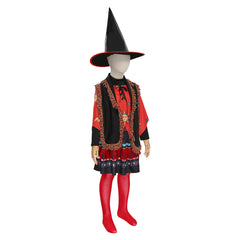 Kids Girls Halloween Hocus Pocus Dani Dennison Cosplay Costume Fancy Carnival Dress Outfits - INSWEAR