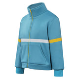 Kids Stranger Things Season 4 Max Mayfield Cosplay Jacket Sportswear Zip Up Casual Coat - INSWEAR