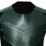 Adult Men Halloween Sleeveless Side Straps Round Neck Stitching Medieval Coat Carnival Cosplay Costumes - INSWEAR