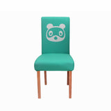 Cartoon Animal Crossing Removable Chair Cover Anti-dirty Seat Cover Printing Kitchen Slipcover - INSWEAR