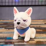 25-55cm Soft Simulation French Bulldog Plush Toys Stuffed Down Cotton Cute Lifelike Pug Dolls - INSWEAR