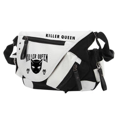 JoJo‘s Bizarre Adventure Killer Queen  Shoulder Bag Cosplay Crossbody Canvas Bags School Bag Unisex Messenger Bag
