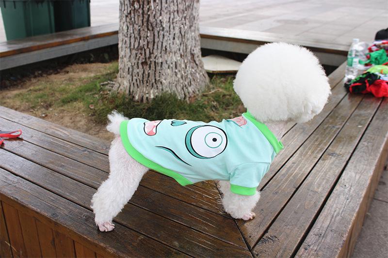 Halloween Small Dogs Yorkies Chihuahua Tank Top Vest Pet Cute Ghost Pattern T-Shirt - INSWEAR