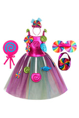 Candy Princess Party Dress Cosplay Costume Outfits Fantasia Halloween Carnival Party Disguise Suit