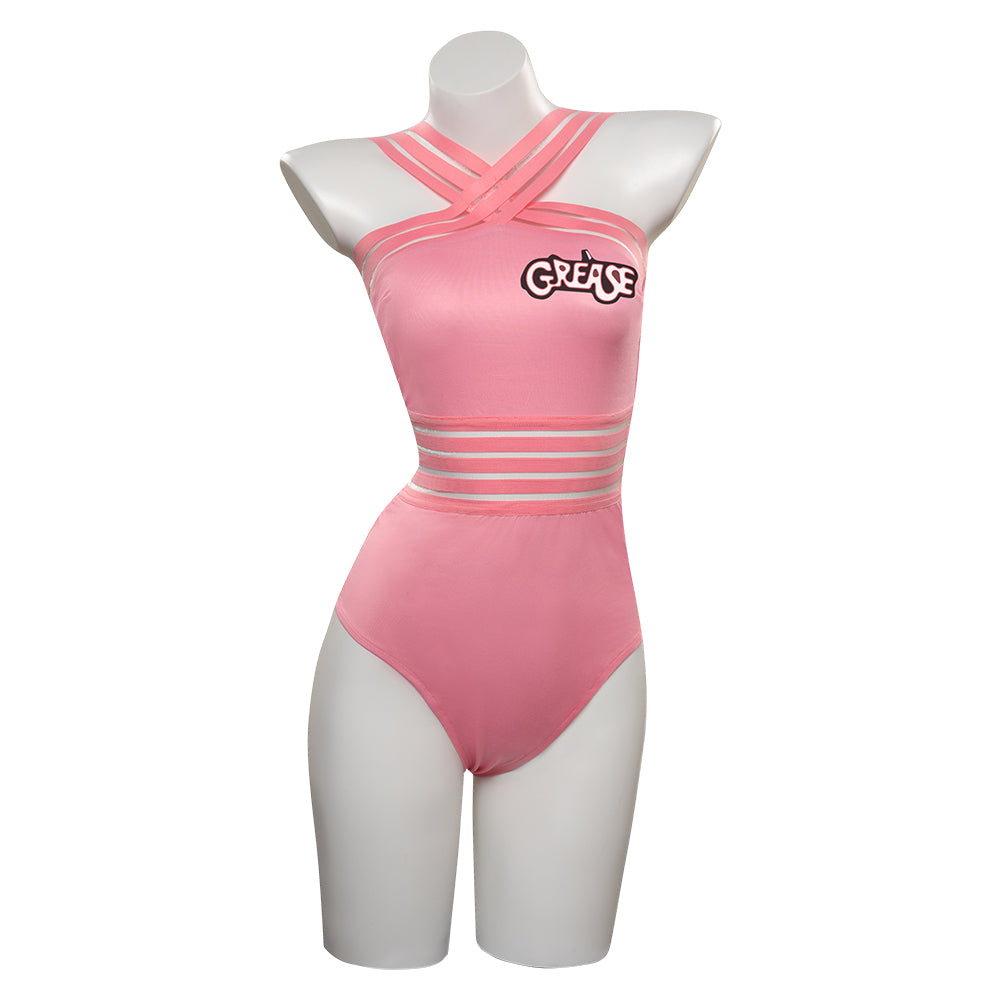 Grease: Rydell High Cheerleader Cosplay Costume Swimsuit Halloween Carnival Party Disguise Suit