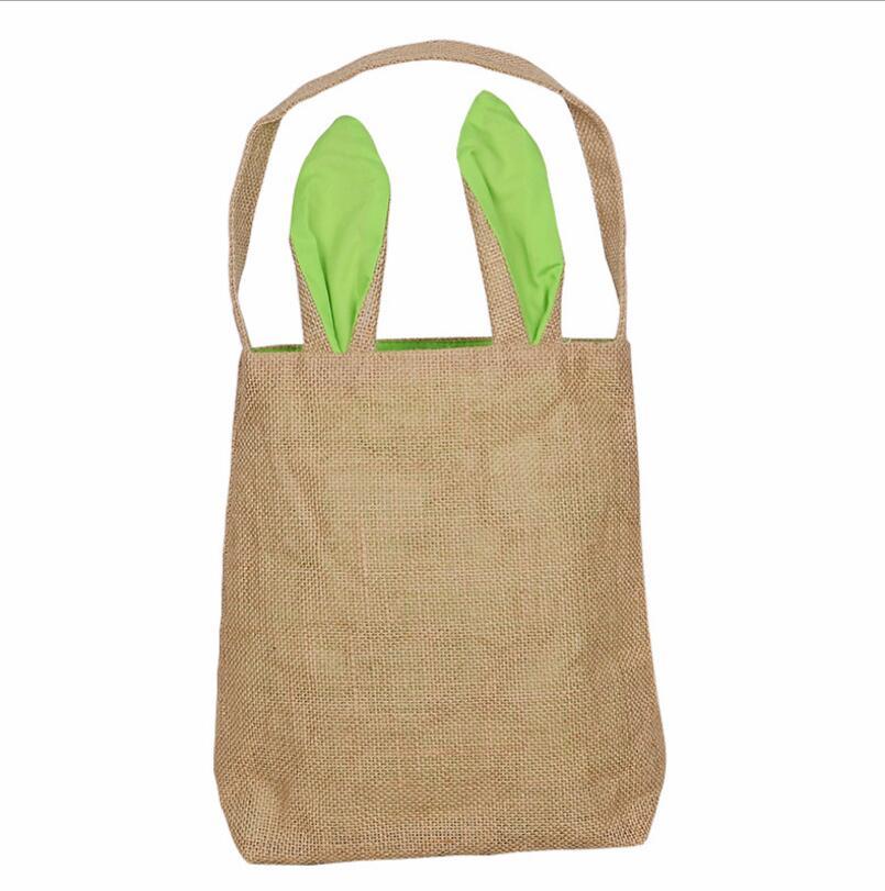 Easter Bunny Bag for Egg Hunts Easter Basket Tote Handbag - INSWEAR
