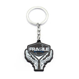 Death Stranding Keychain Metal Fragile Express Necklace Alloy Keyring Pendant - INSWEAR
