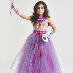 2023 Movie Wish Asha Kids Girls Cosplay Dress Halloween Carnival Costume