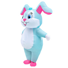 2024 Easter Bunny Rabbit Inflatable Clothing Fancy Party Halloween Carnival Suit Cosplay Costume