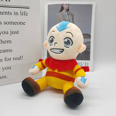 2024 TV Avatar 25 CM Aang Cosplay Plush Cartoon Kids Toys Doll Soft Stuffed Dolls Mascot Birthday Xmas Gift