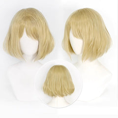 Ashley Graham Cosplay Wig Heat Resistant Synthetic Hair Carnival Halloween Party Props