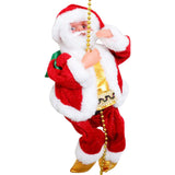 Christmas Electric Climb Beads Santa Claus Hanging Decorations For Home Tree Ornaments Decor Xmas Kids Gifts - INSWEAR