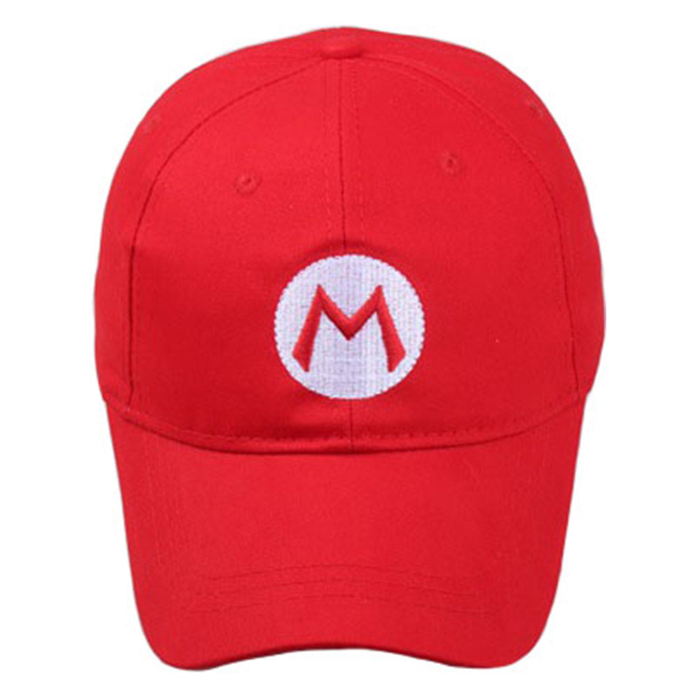 Super Mario Bros Cosplay Hat Cap Costume Accessories Outfits Halloween Carnival Party Prop