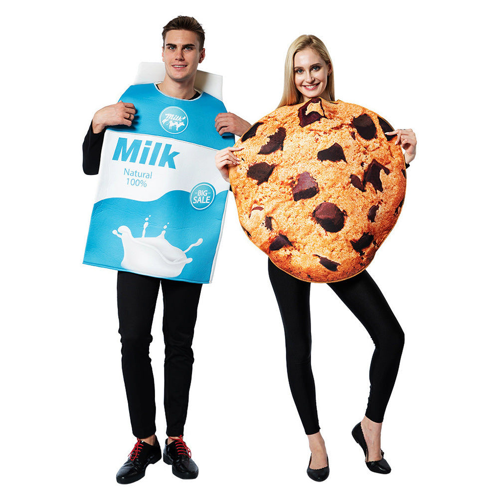 Adult Kids Milk Cookies Cosplay Costume Perfomace Costume Set  Outfits Halloween Carnival Suit - INSWEAR