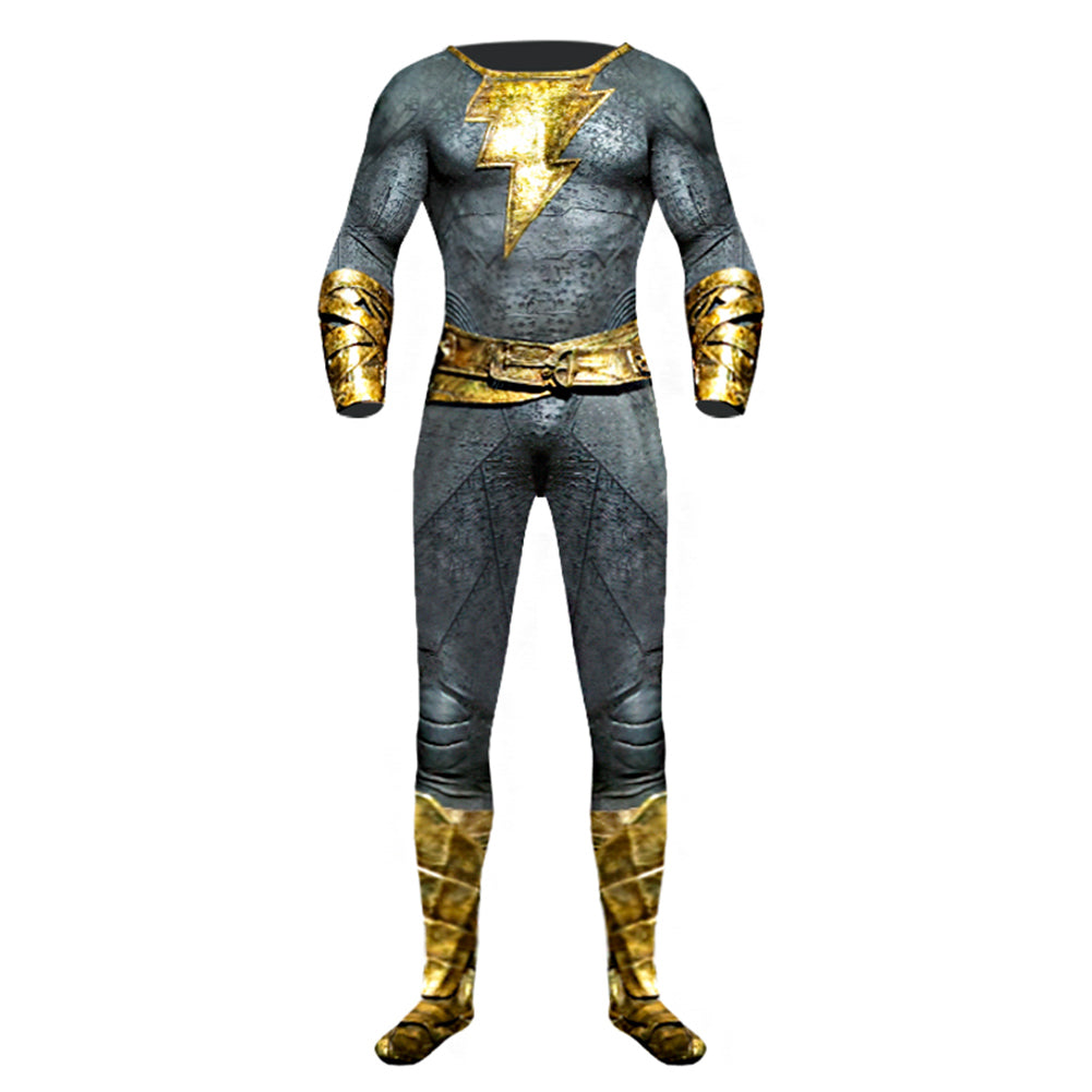 Black Adam Teth Adam Cosplay Costume Jumpsuit Fancy Outfit Halloween Carnival Suit - INSWEAR