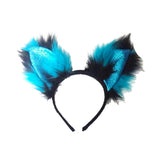 Fox Cosplay Costume Prop Gloves Headband Tail Dress Halloween Carnival Accessories - INSWEAR