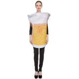 Adult Beer Cup Cosplay Costume Perfomace Costume Outfits Halloween Carnival Suit - INSWEAR