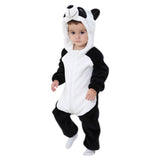 Adorable Baby Infant Panda Romper Jumpsuit Playsuit Animal Themed Halloween Party Fancy Dress Costume - INSWEAR