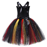 Pirate Cosplay Costume Kids Girls Tutu Dress Outfits Halloween Carnival Party Suit