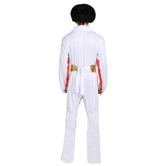 Adult Men Elvis 2022 Costume Elvis Presley Cosplay Costume Fancy Outfit Halloween Carnival Suit - INSWEAR